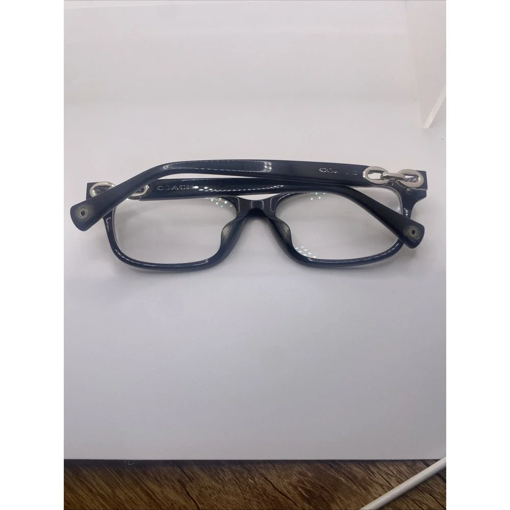 Coach Eyeglasses FRAMES ONLY HC 6052F Fannie 54-16-140 Black White 408